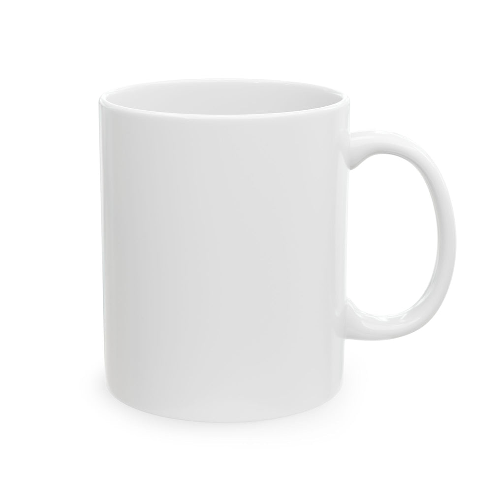 Wildflower Skull illustration Mug | Floral Day of the Dead coffee cup
