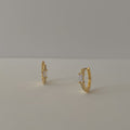 Sia Stone Huggies- White Zirconia